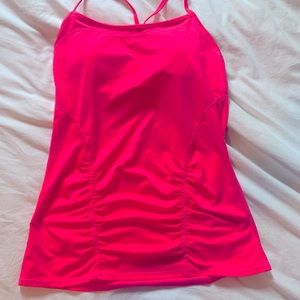 Zella workout tank size M hot pink